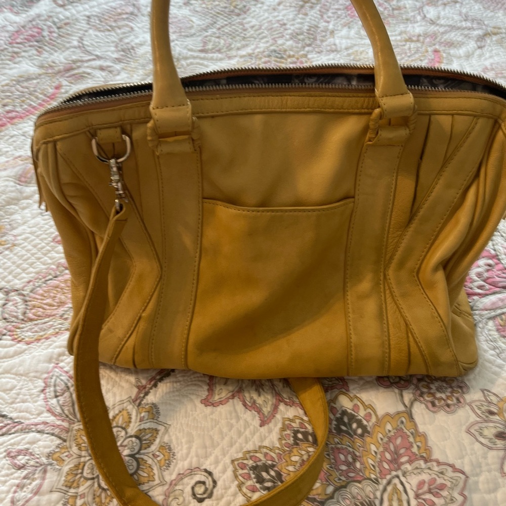 Junior Drake pleated handbag - Picture 2 of 9